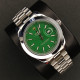 رولکس مردانه کد(7044) نقره ای صفحه سبز