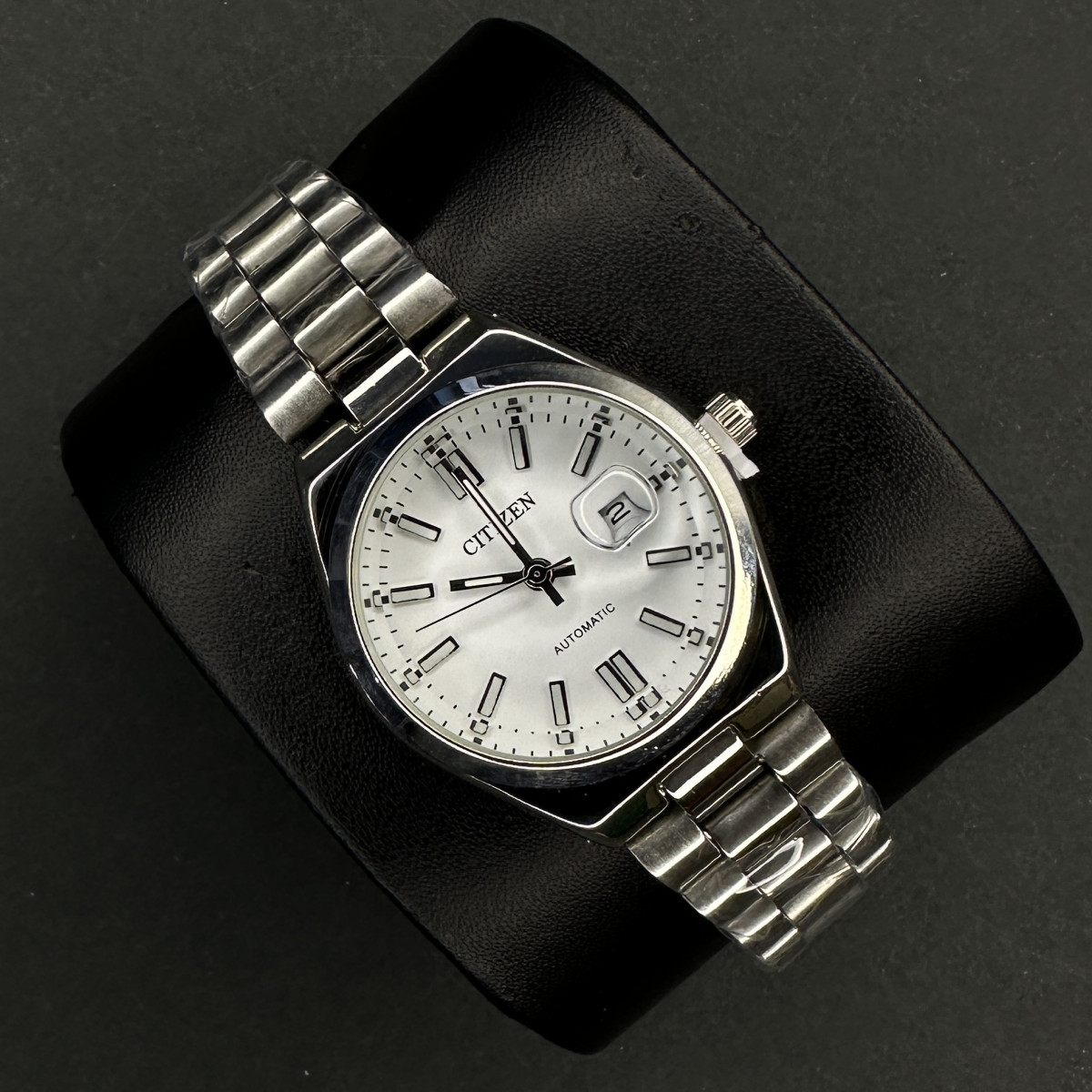 ست سیتیزن کد(7055) نقره ای صفحه سفید