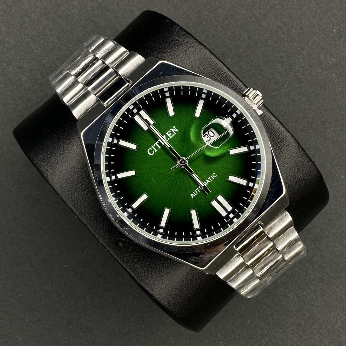 ست سیتیزن کد(7057) نقره ای صفحه سبز