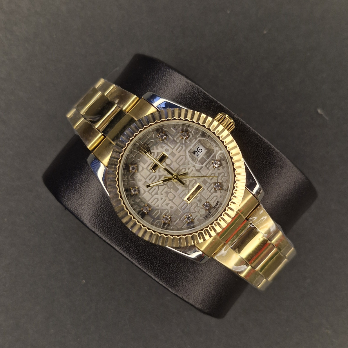 رولکس کد(7063) قاب طلایی/بند طلایی/صفحه نوک مدادی