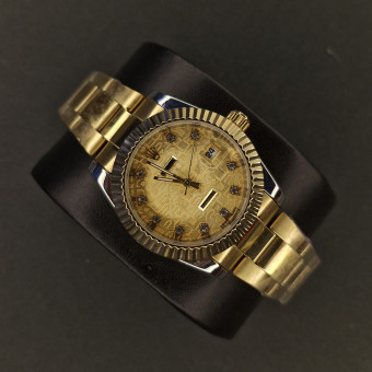 رولکس کد(7065) قاب طلایی/بند طلایی/صفحه طلایی