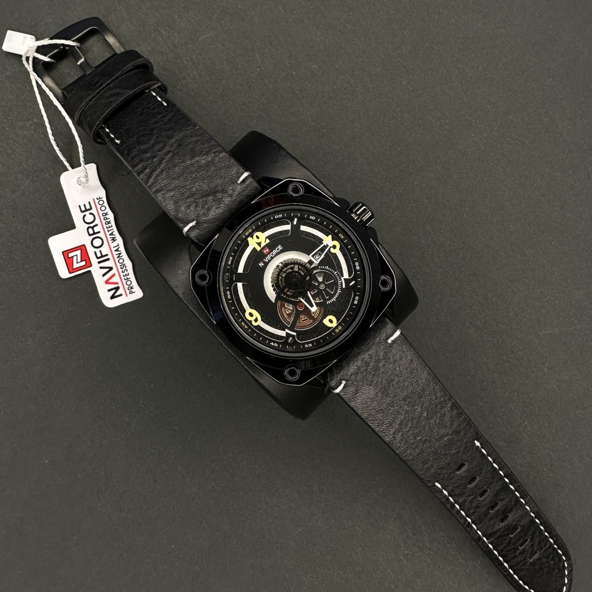 نیوی فورس مردانه موتور ژاپن کد(6498) تمام مشکی