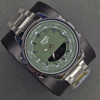 کاسیو جنرال کد(7139) نقره ای/صفحه سبز