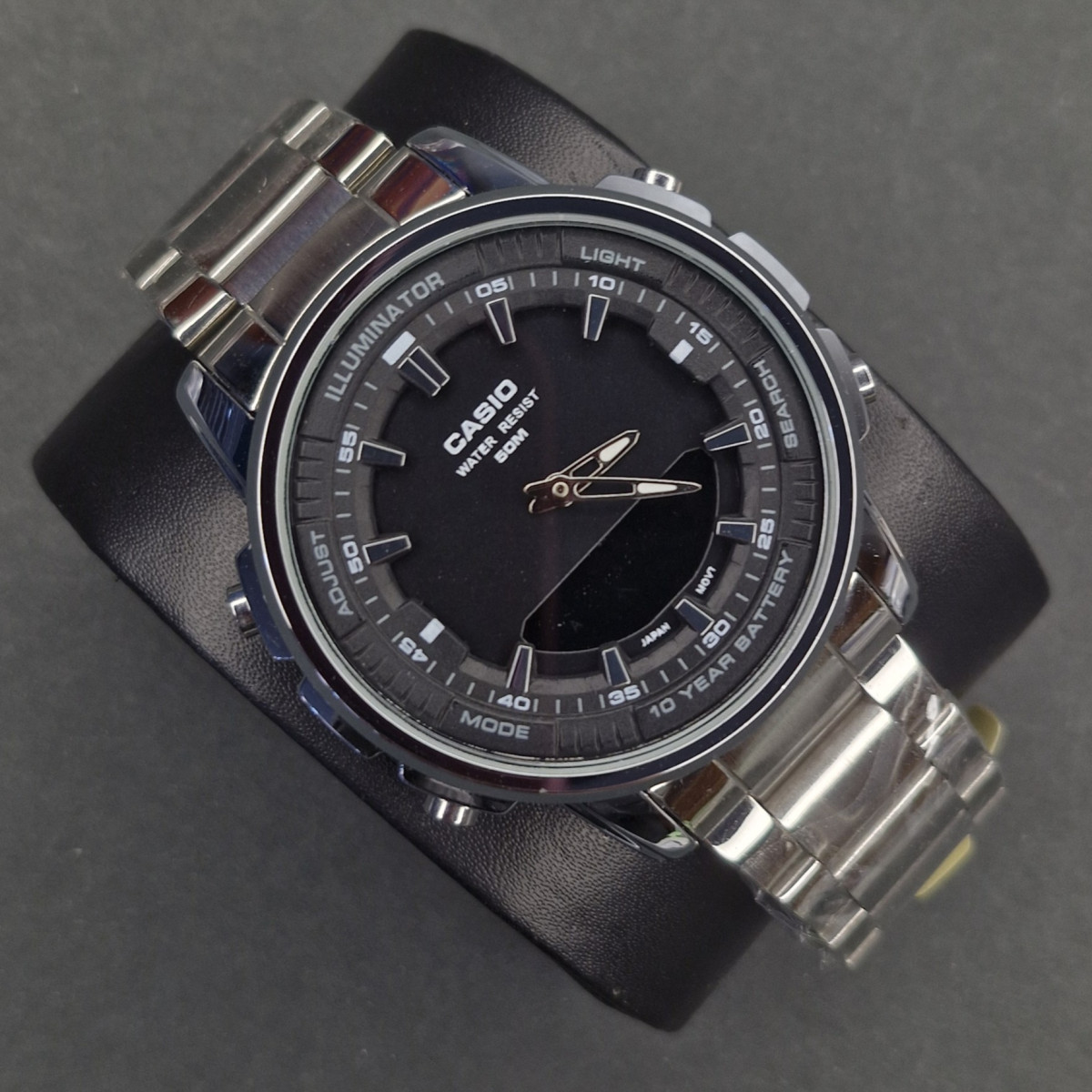 کاسیو جنرال کد(7140) نقره ای/صفحه مشکی