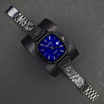 کاسیو اولدمانی مردانه کد(7148) مشکی/صفحه سرمه ای