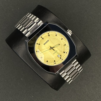 رادو کد (7210) بند و بدنه نقره ای داخل طلایی