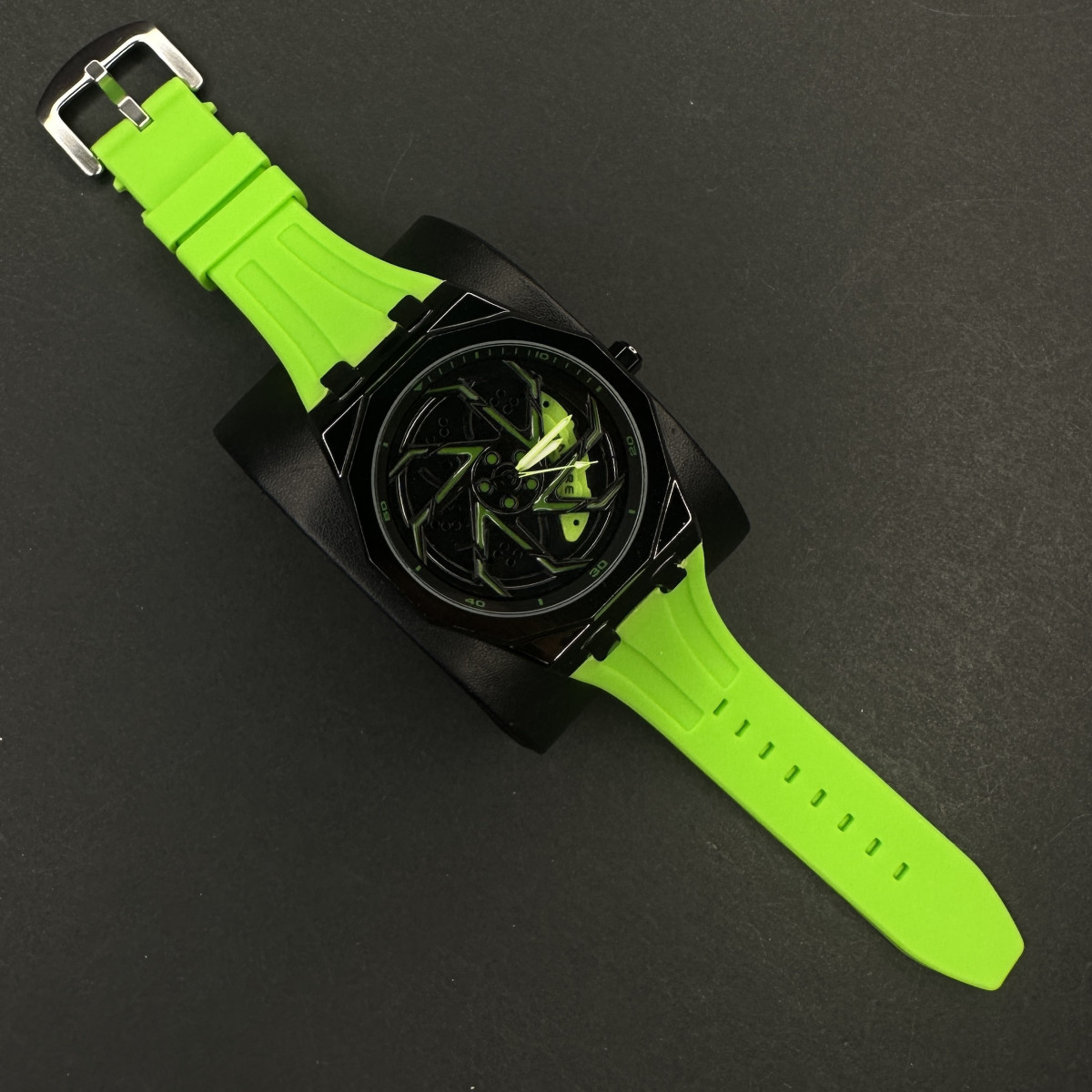 رینگی متحرک بند رابر کد (7223) بند سبز رینگ سبز