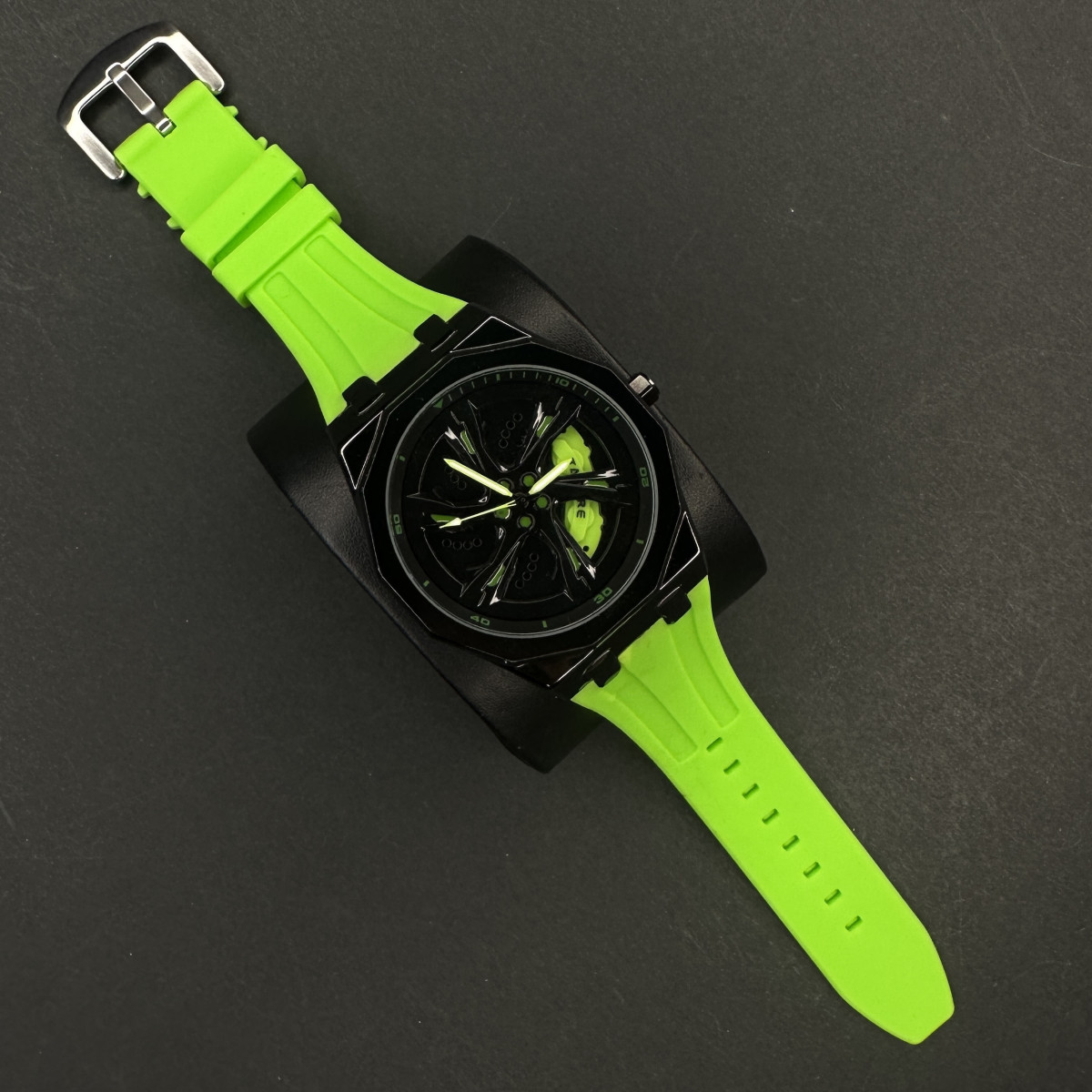 رینگی متحرک بند رابر کد (7228) بند سبز رینگ سبز