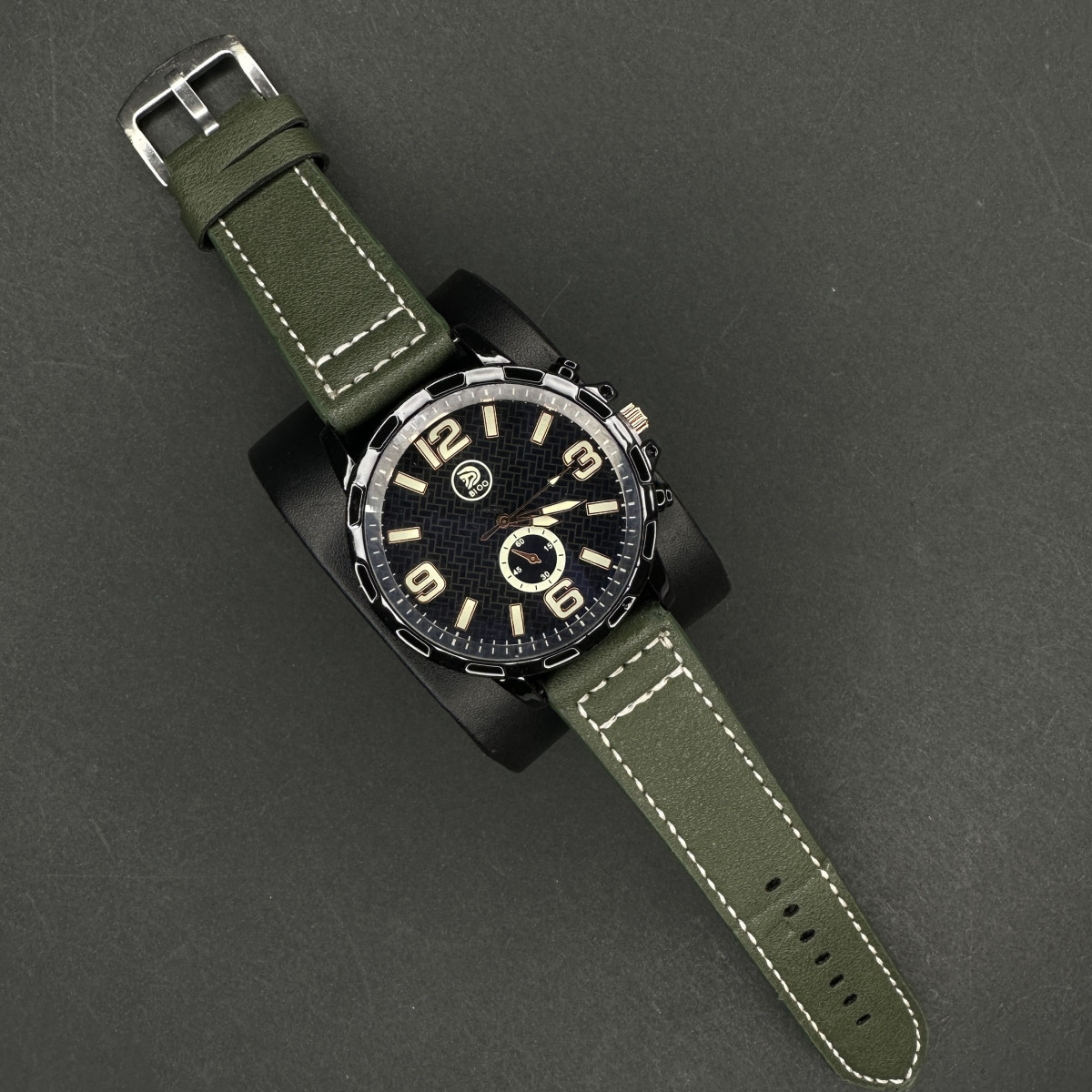 اسپرت مردانه کد(7268) بند سبز شیشه رفلکس