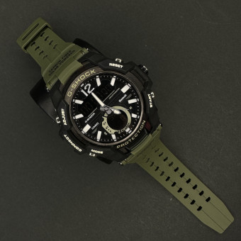 جیشاک GR-B100 کد(7306) بند سبز بدنه مشکی