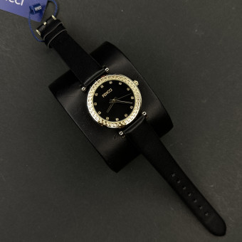 مدل FENCCI زنانه موتور ژاپن کد (6360) بند مشکی صفحه مشکی