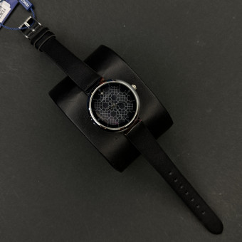 مدل FENCCI زنانه موتور ژاپن کد (6364) بند مشکی صفحه مشکی