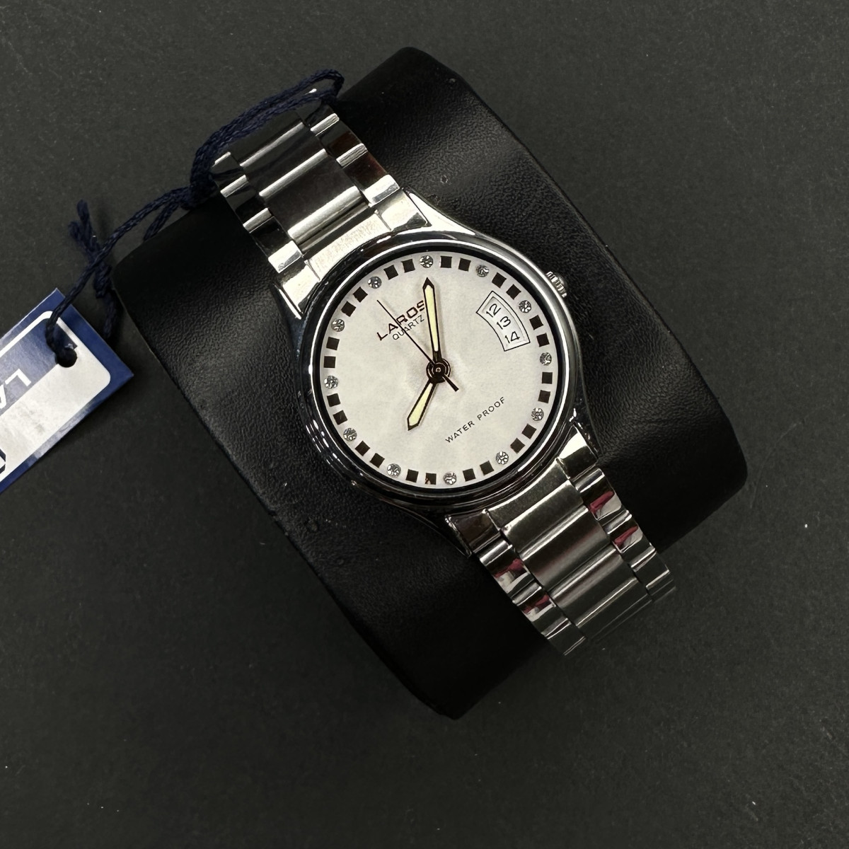 برند اورجینال LAROS موتور ژاپن (6407) نقره ای صفحه سفید