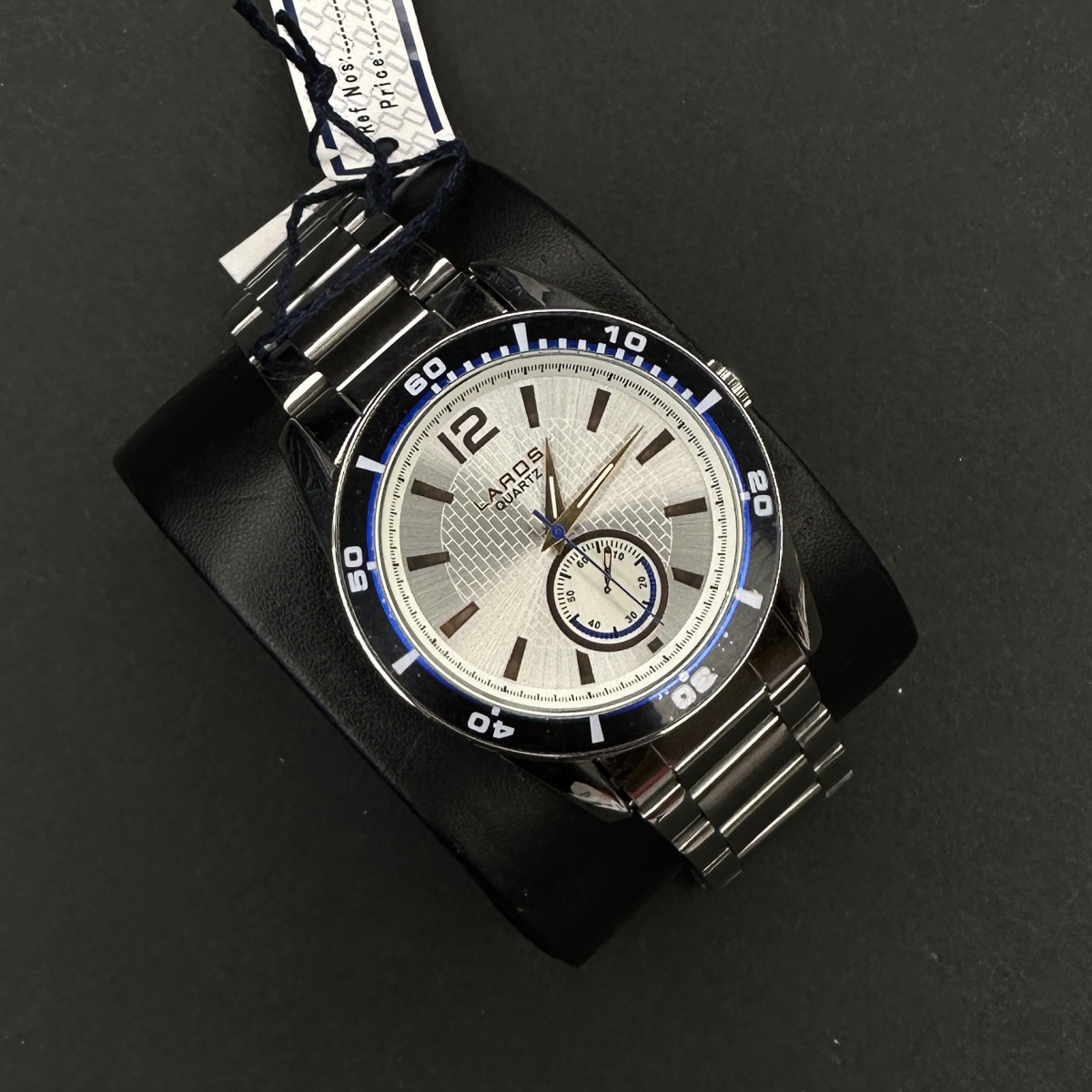 برند اورجینال LAROS موتور ژاپن (6409) نقره ای صفحه سفید