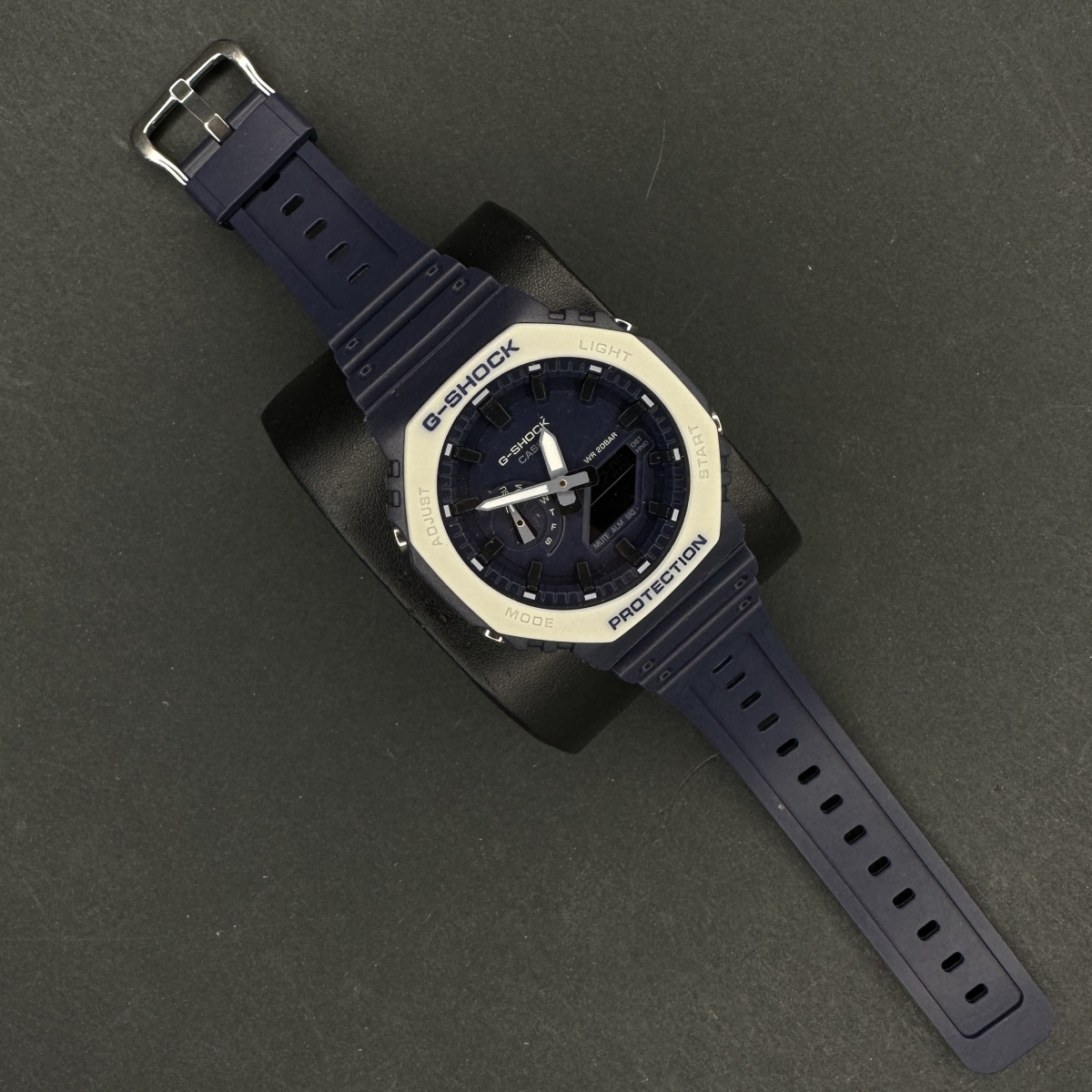 جیشاک مدل 2100 کد(8016) سورمه ای قاب سفید