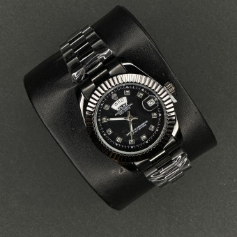 رولکس زنانه DAY DATE کد(8030) تمام مشکی