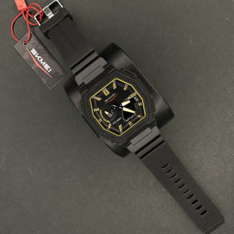 اسکمی اورجینال مدل 2438 کد(8035)مشکی خط طلایی