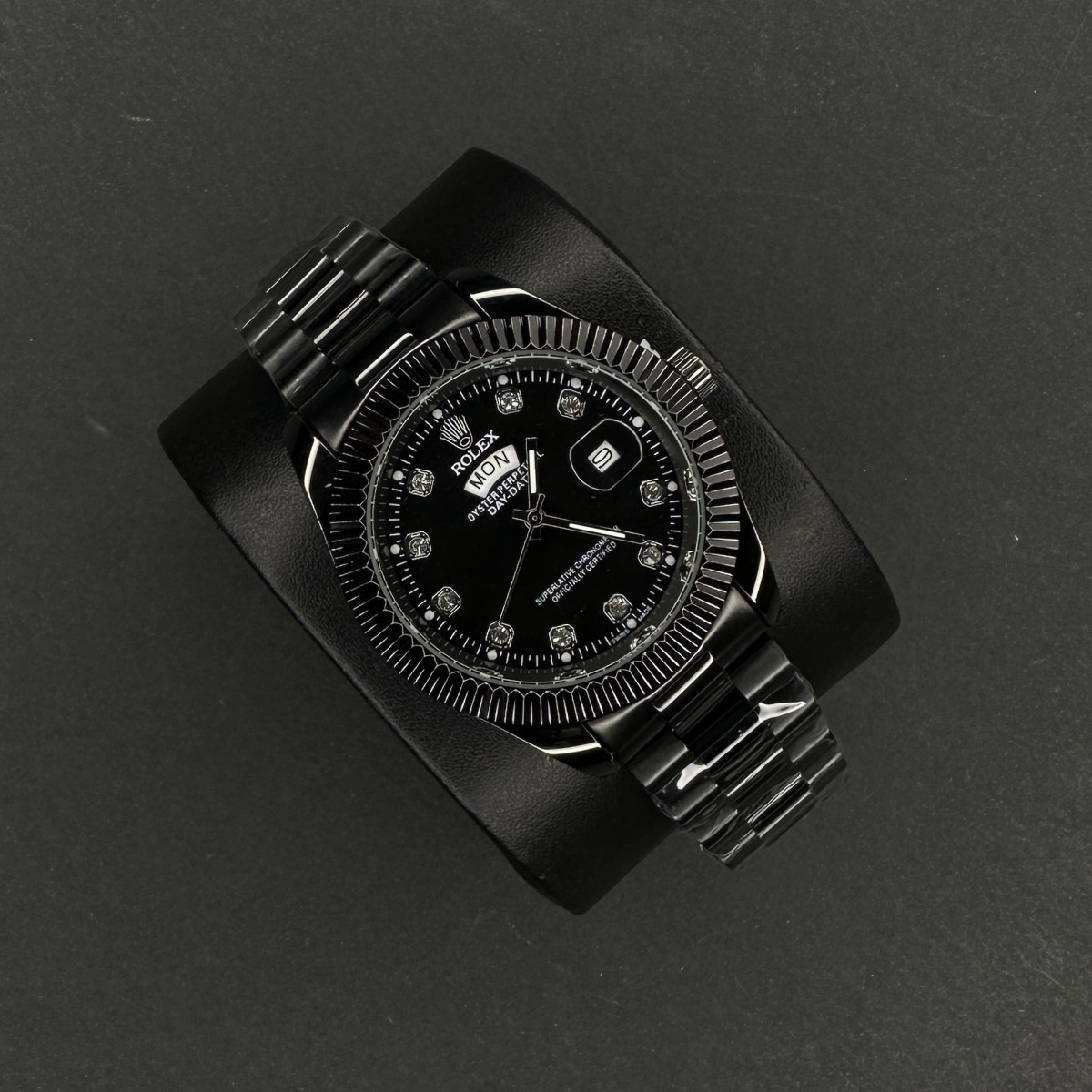 رولکس مردانه DAY DATE کد(8031) تمام مشکی