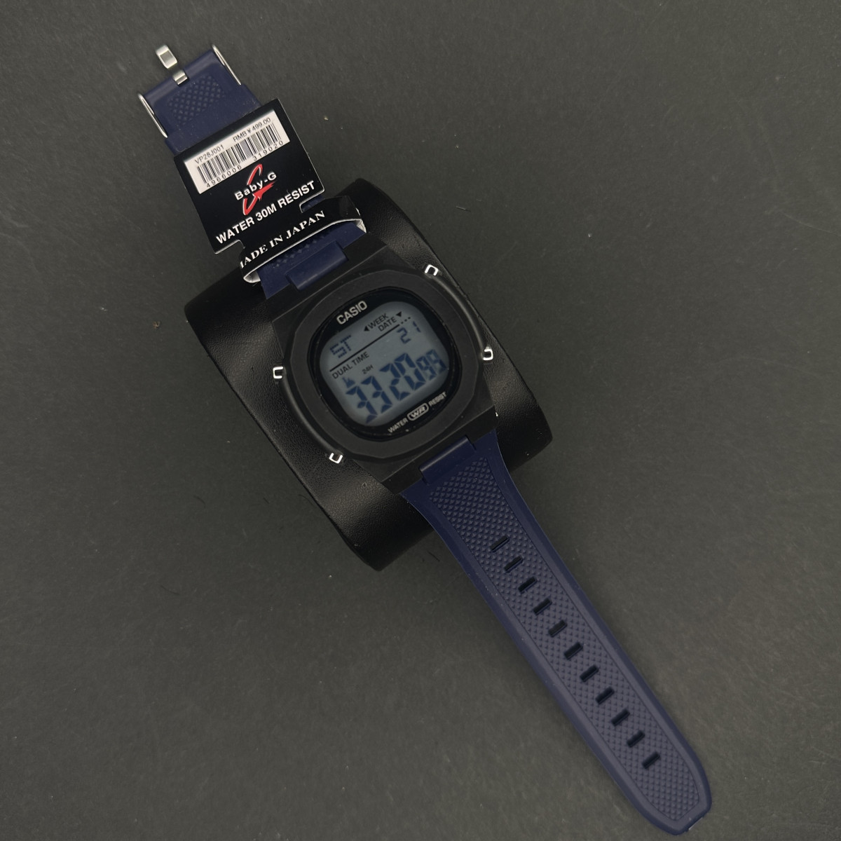 ساعت CASIO دیجیتالی مدل (8139) بند سرمه ای