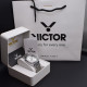 victor فول استیل مدل v5839-04 سه موتور کد (8868) خطی نقره ای