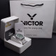 victor فول استیل مدل v5838-05 سه موتور کد (8878) نقره ای صفحه سبز