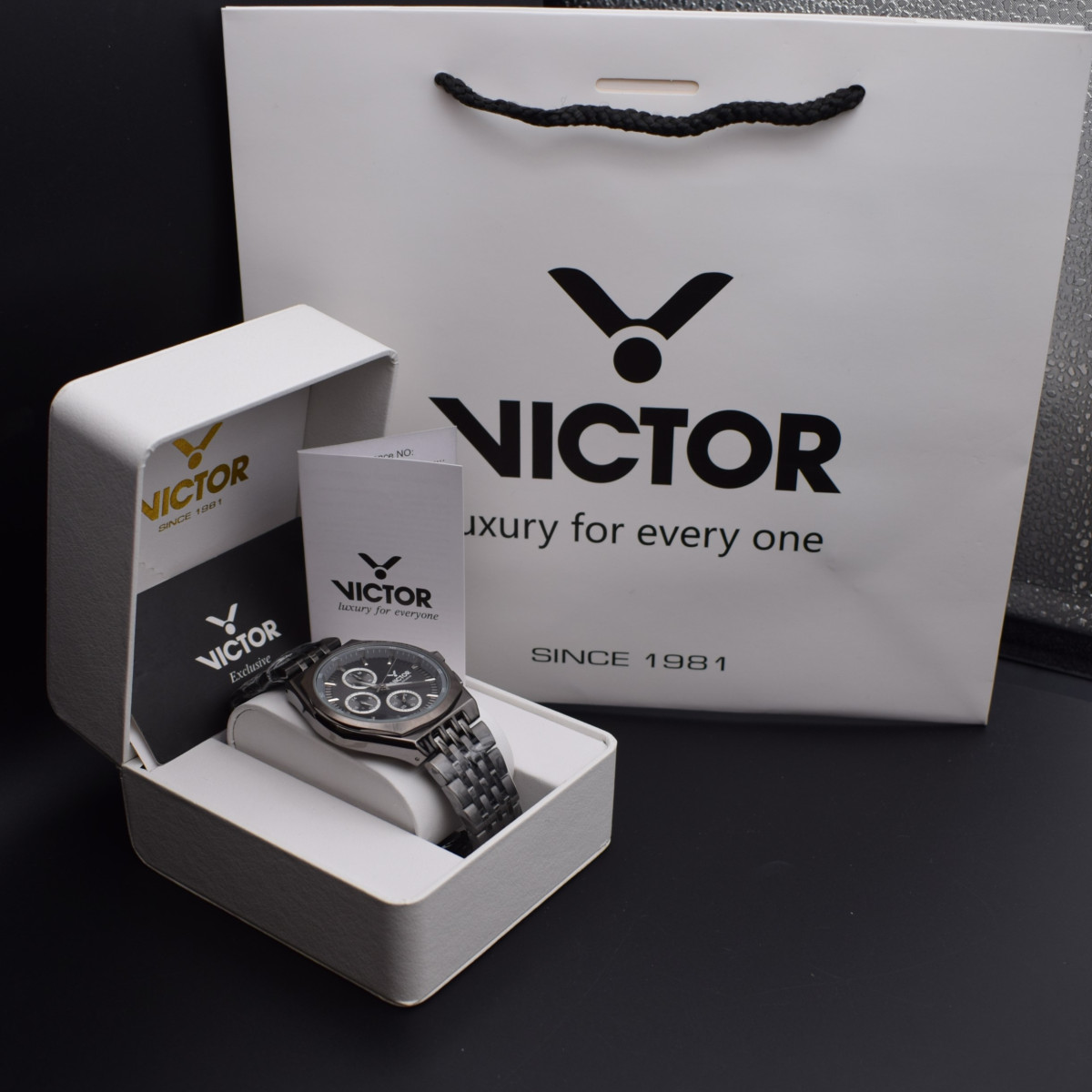 victor فول استیل مدل v5836-02 سه موتور کد (8885) نوک مدادی