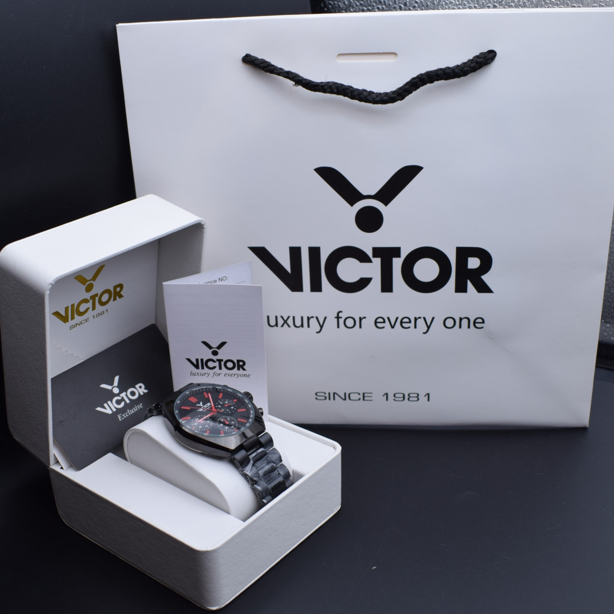 victor فول استیل مدل v5837-03 سه موتور کد (8891) تمام مشکی