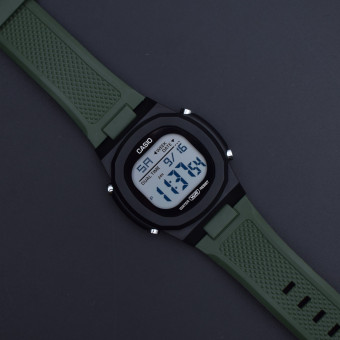 ساعت CASIO دیجیتالی مدل (8140) بند سبز تیره