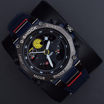 جیشاک مردانه کد (9197) سرمه ای قاب نوک مدادی