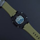 ساعت CASIO دیجیتالی مدل (8736) بند سبز خاکی