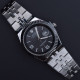 رولکس oyster perpetual مردانه کد (9038) نقره ای صفحه مشکی
