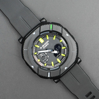 جیشاک PRO TREK PRG-B001 کد(6329) مشکی سبز فسفری
