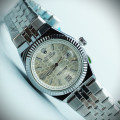 رولکس oyster perpetual مردانه کد (649) بند و قاب نقره ای صفحه سفید