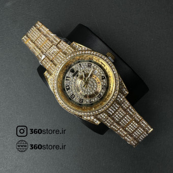 فول نگین رولکس کد(610)طلایی