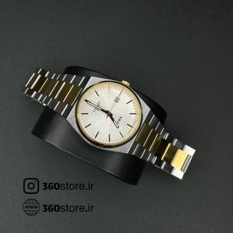 تیسوت کد (845) نقره ای رگه طلایی صفحه سفید