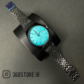 کاسیو صفحه گرد کد (446) مشکی داخل آبی تیفانی
