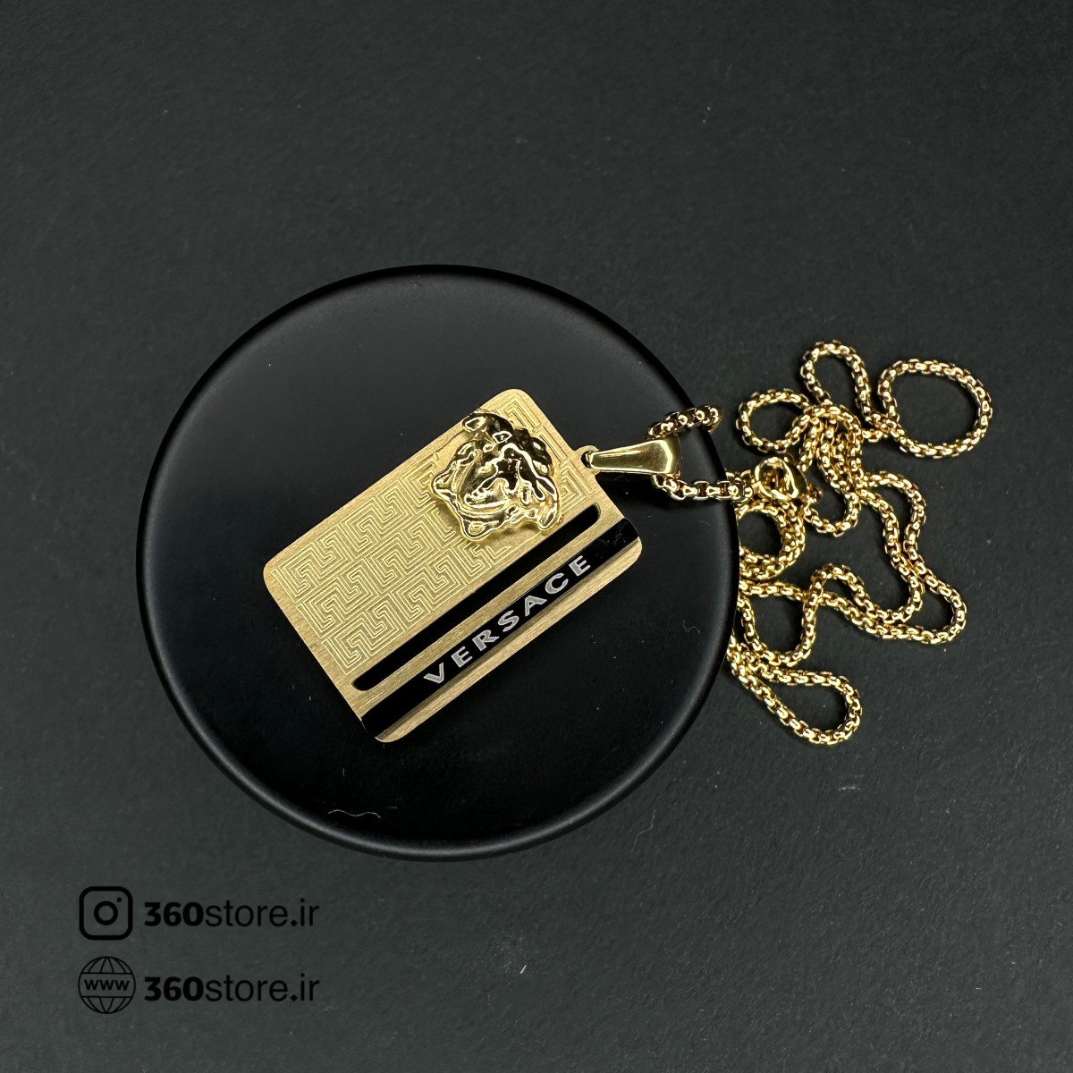 گردنبند کد (3075) ورساچ طلایی