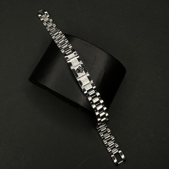 دستبند رولکس کد (1058) تمام نقره ای