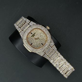 پتک فیلیپ فول نگین مردانه کد (5106) طلایی