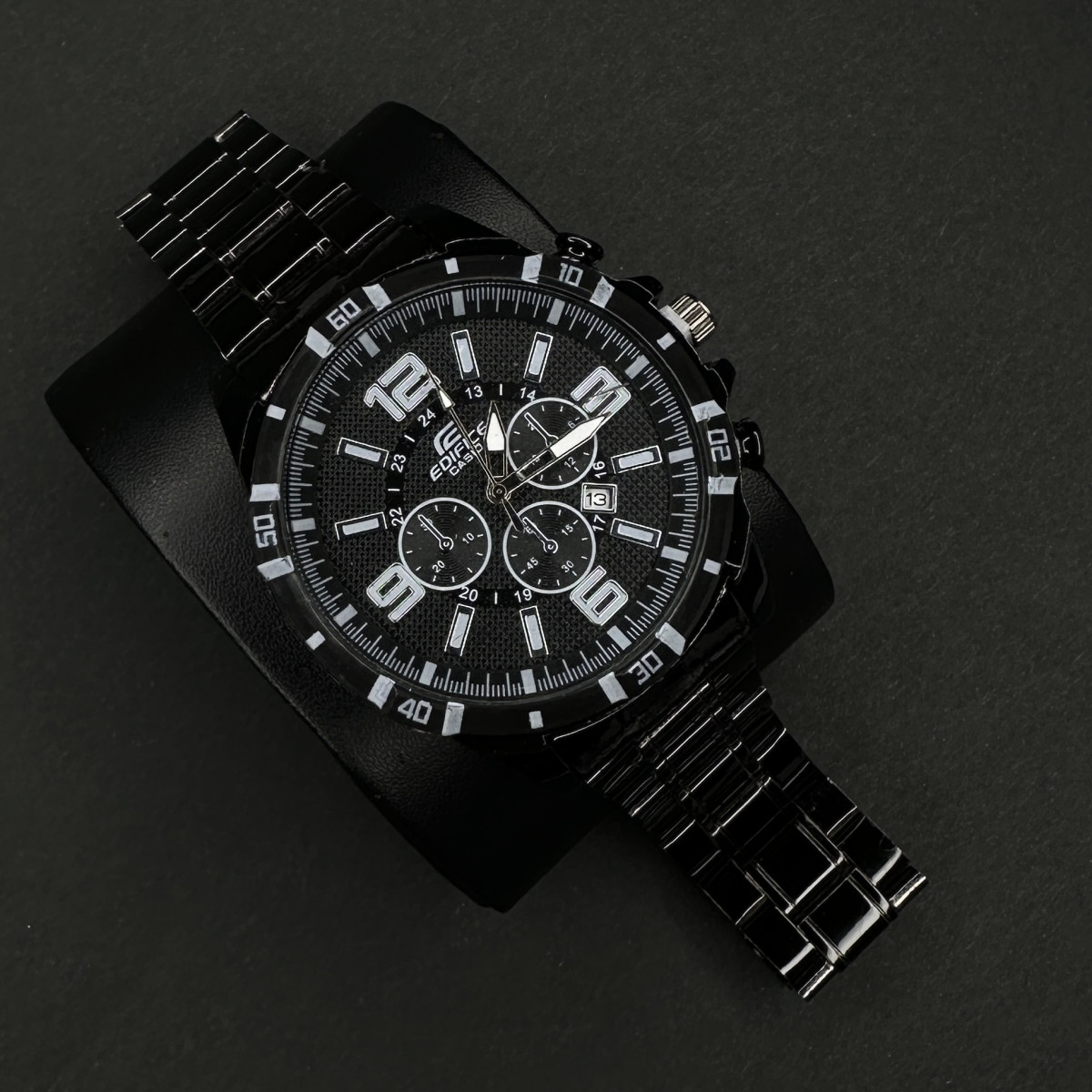 ادیفایس اقتصادی مردانه کد (5763) مشکی عدد سفید