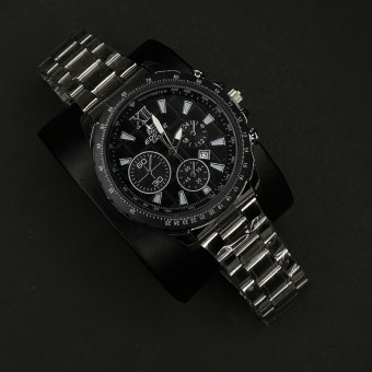 ادیفایس اقتصادی مردانه کد (5765) نقره ای خط سفید