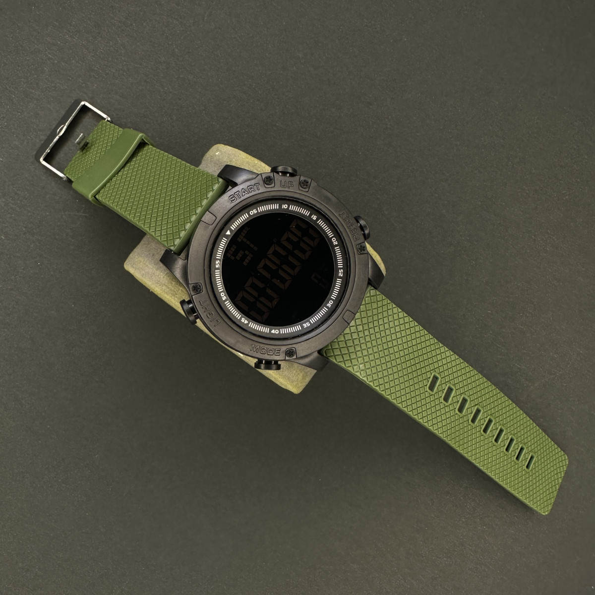 دیجیتالی اسپرت مردانه کد(5851) بند سبز