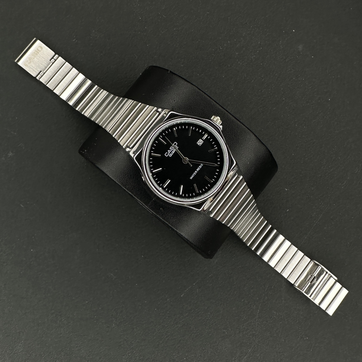 کاسیو کد(5979) نقره ای صفحه مشکی