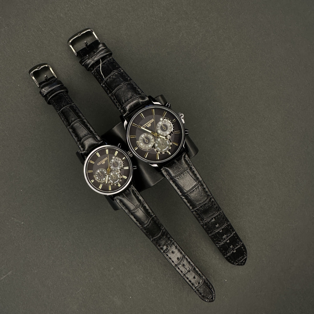 سیتیزن چرمی کد (6109) تمام مشکی