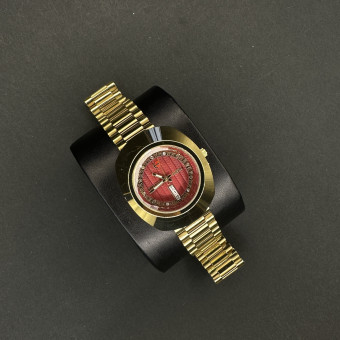 رادو کد(6123) تمام طلایی صفحه قرمز