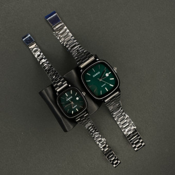 کاسیو اولدمانی کد(6224) مشکی صفحه سبز