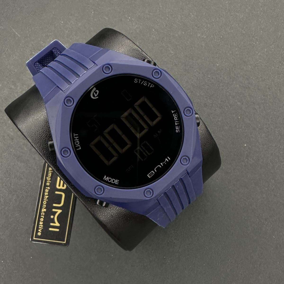 بنمی دیجیتالی مردانه کد(6274) تمام سرمه ای