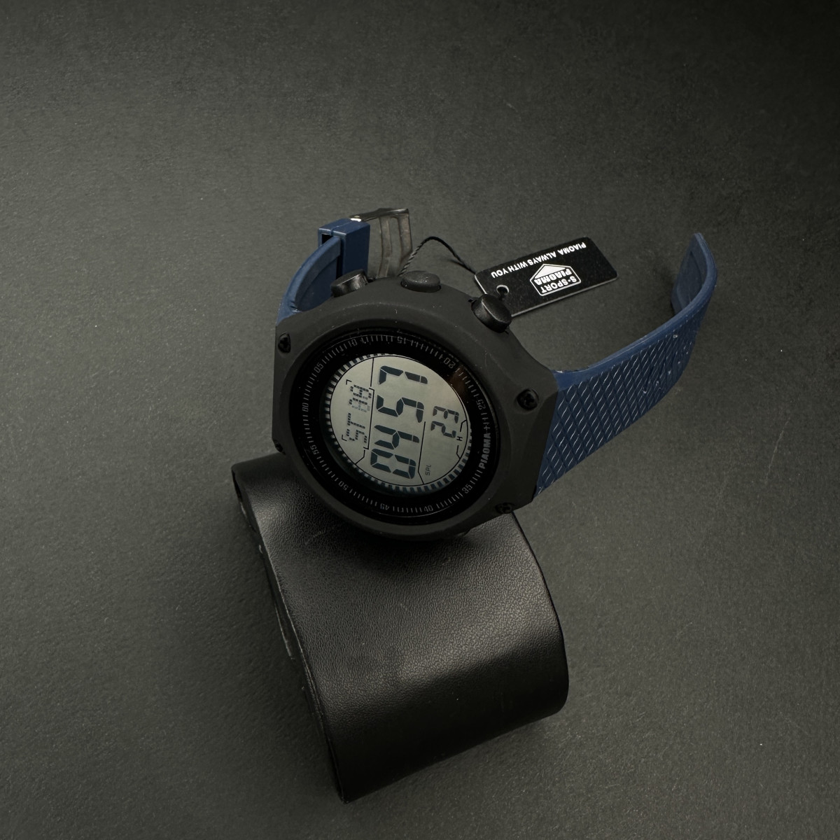 دیجیتالی مردانه کد (957) سایز صفحه بزرگ .بند سورمه ای