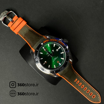 امگا کد (6609) بند صدری نارنجی داخل سبز