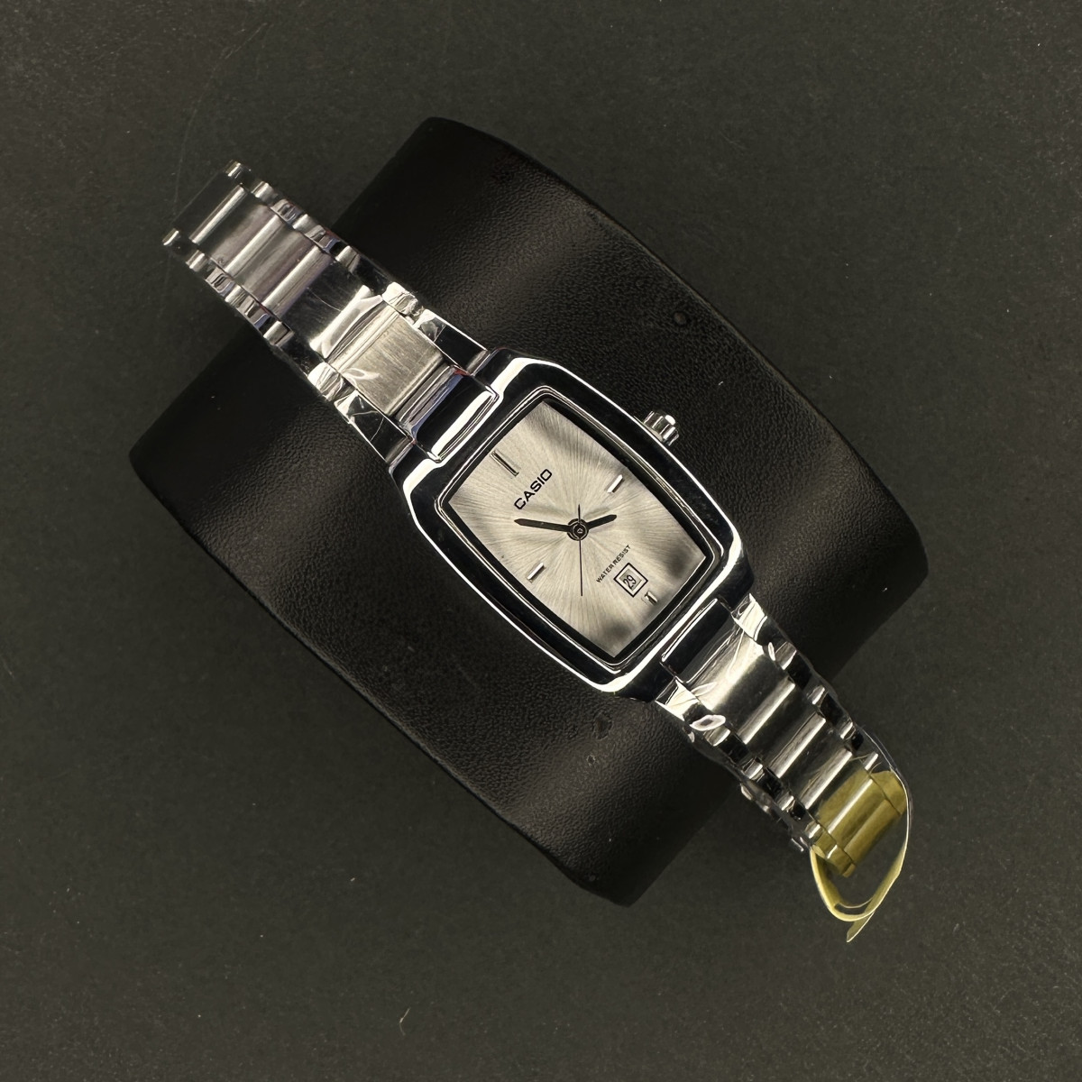 کاسیو مستطیل کد (6662) نقره ای صفحه سفید